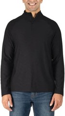 NEW Men’s Gerry Active 1/4 Zip Pullover Black Size XLarge