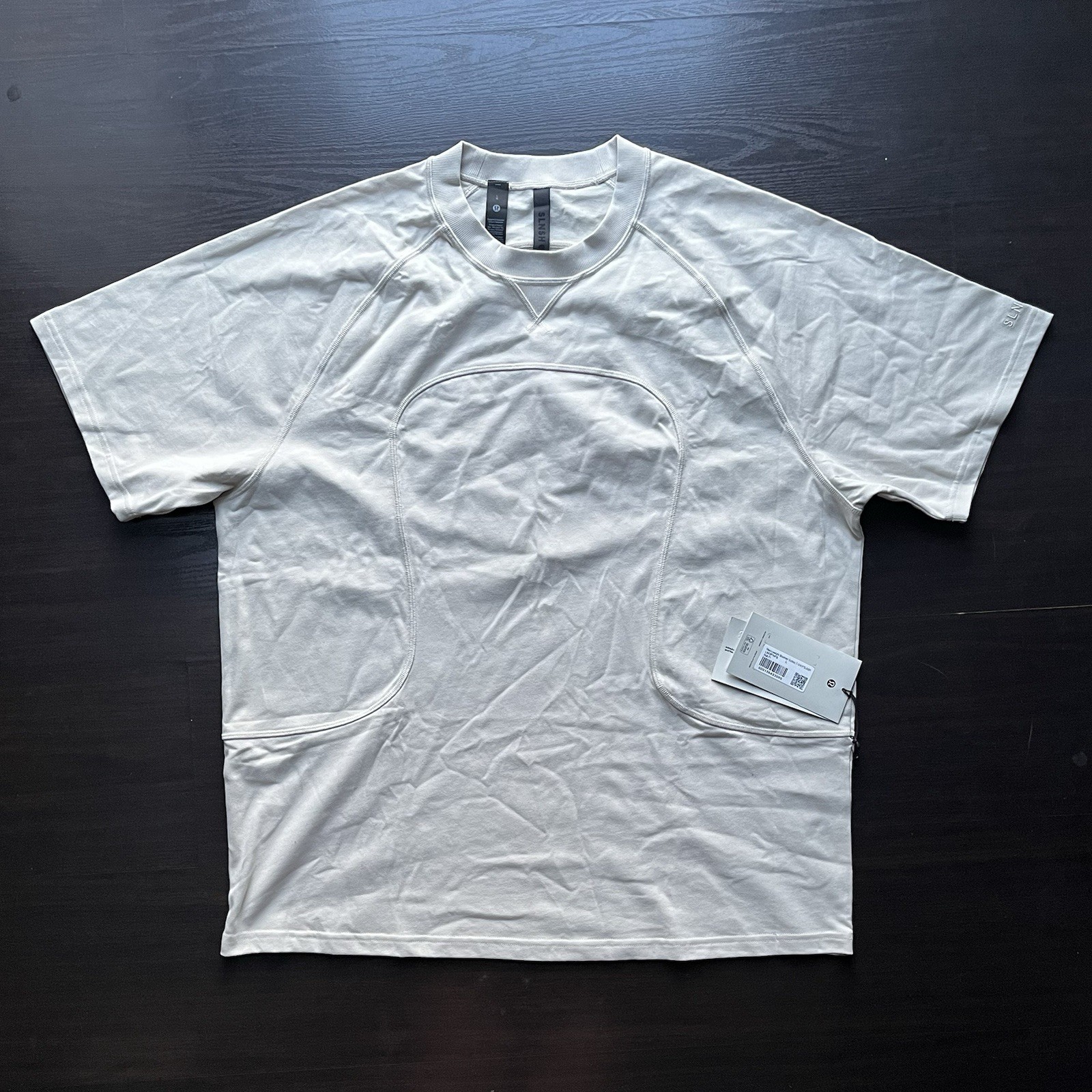 Lululemon Men's SLNSH Saul Nash Oversized Heavyweight Brushed Cotton T-Shirt L gallery