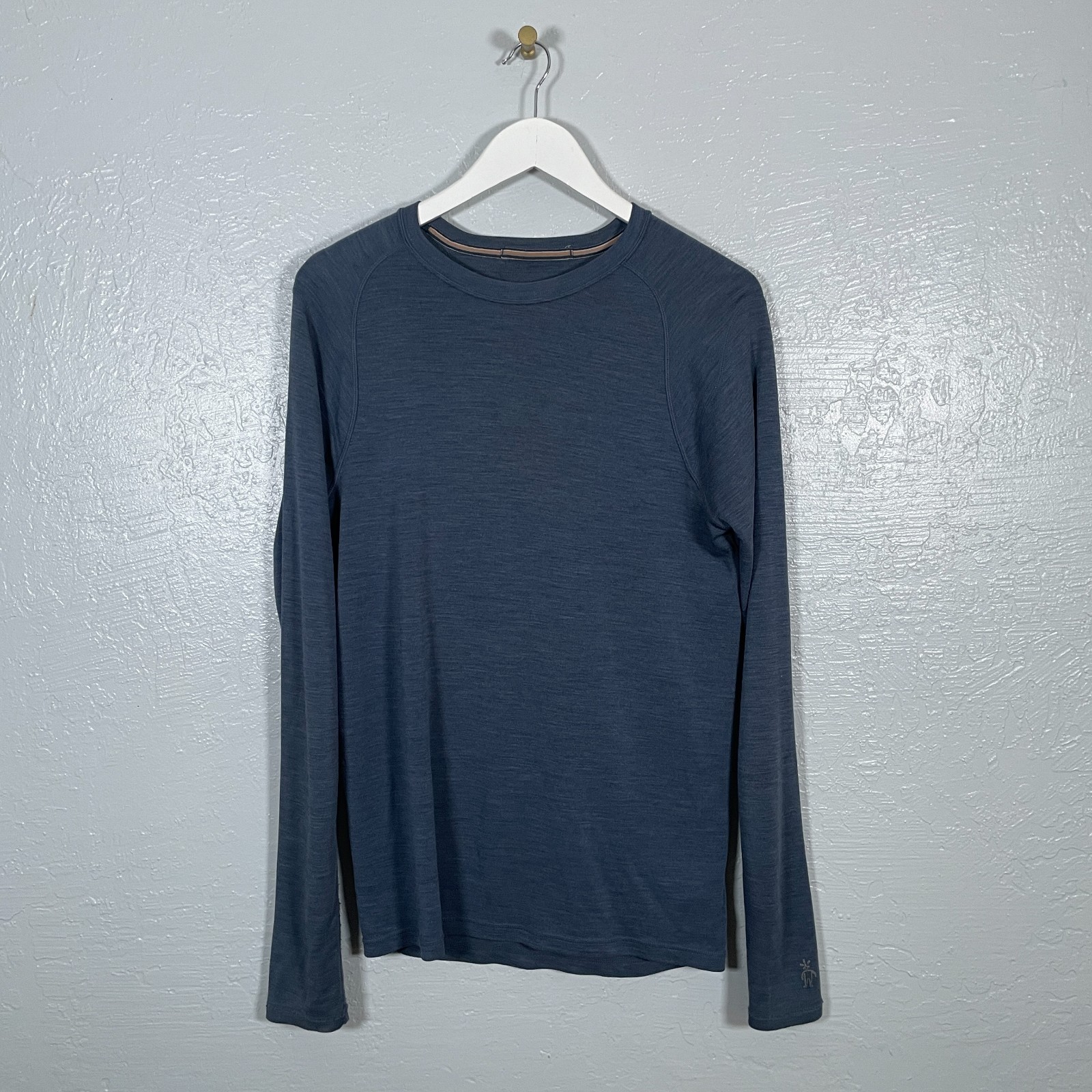 Smartwool Men M Blue Merino 250 Base Layer Shirt Wool Long Sleeve Gorpcore gallery