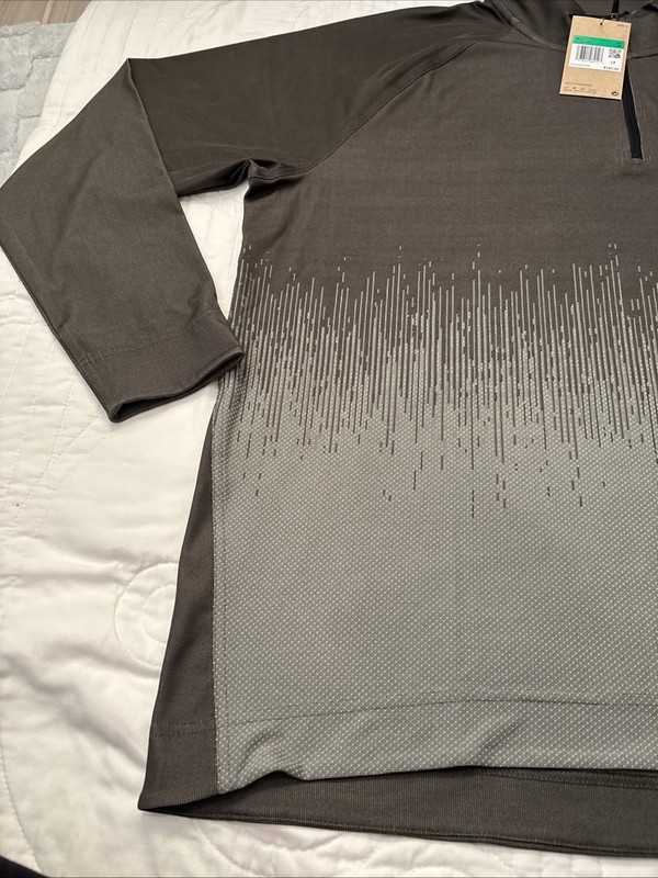 Nike Golf Tour RARE X-Large Dri-FIT ADV Zip Long Sleeve Dragon Green FD5833-325 gallery