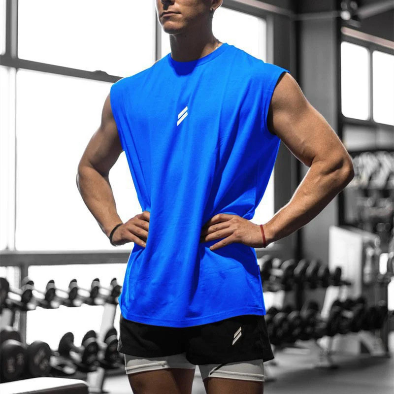Mens Quick Dry Gym Tank Top Sleeveless Workout Vest Breathable Mesh gallery