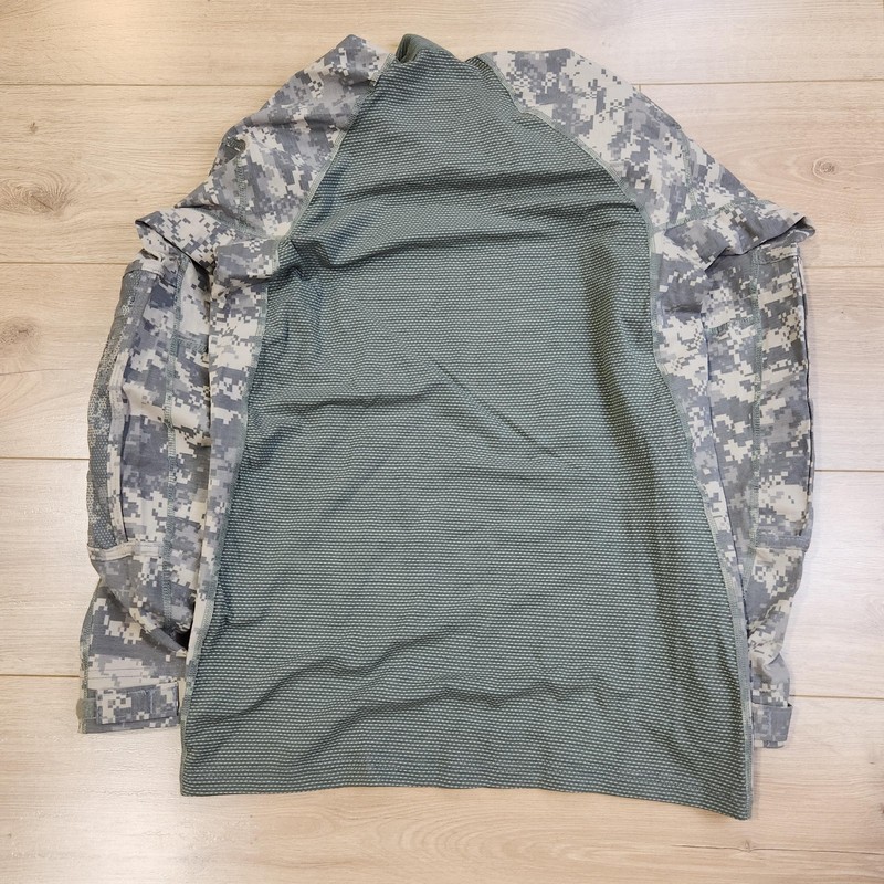 Massif Army Combat Shirt Mens Medium Green Camo Long Sleeve US Army Tactical Top gallery