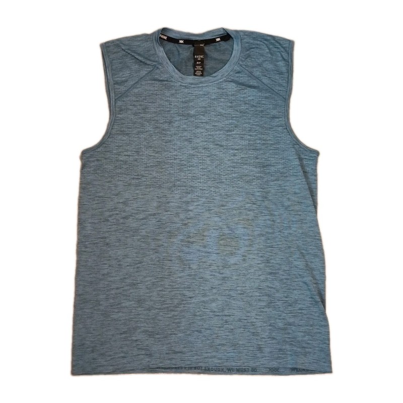 Rhone Reign Tech Performance Tank Top Mens Size S Blue gallery
