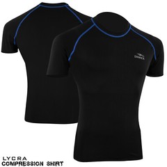 Mens Compression Armour Base Layer Top Sleeve Thermal Gym Sports Skin Fit