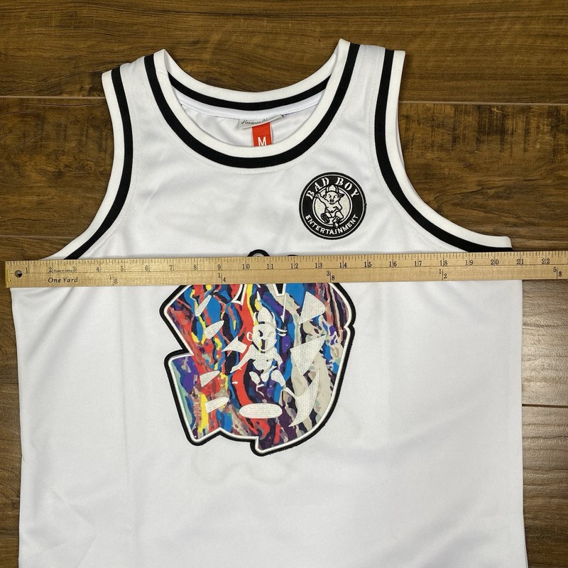 Notorious B.I.G. Jersey Headgear Classics Men's Medium Bad Boy Records RARE gallery