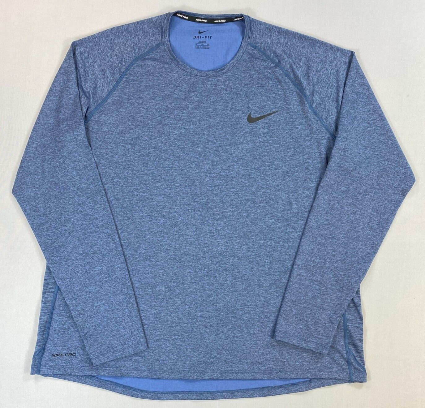 Men's Nike Pro Slim Fit MEDIUM Weight Long Sleeve Athletic Shirt BV5594 3XLT gallery