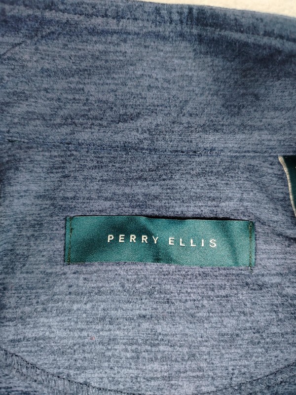 Perry Ellis Pullover Mens Small Blue 1/4 Zip Berkshire Hathaway Automotive gallery