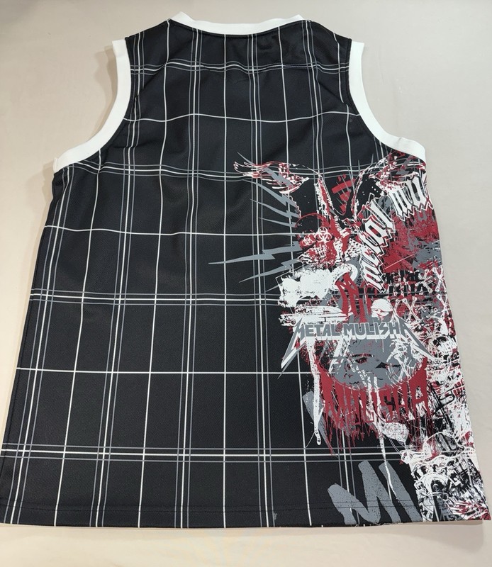 Metal Mulisha Y2K Mens Skull Graphic Sleeveless V Neck Jersey Tank Top Size L gallery