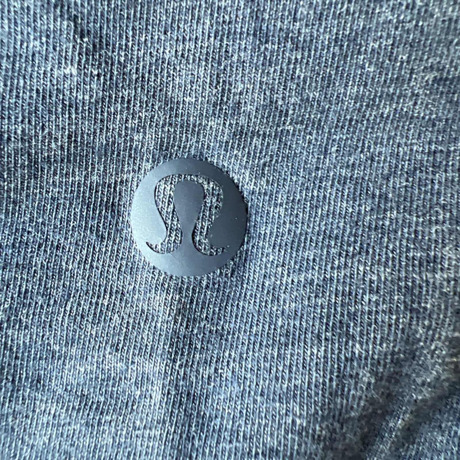 Lululemon Long Sleeve Shirt Men's Large Navy Blue Gym Running Performance gallery