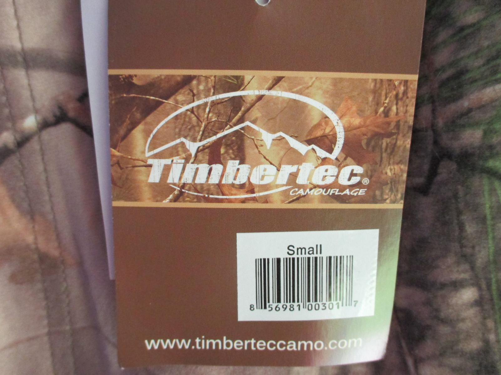 TRIAD HUNTING GEAR~Brown Camo TIMBERTEC CARGO PANTS~Men's Small~NWT gallery