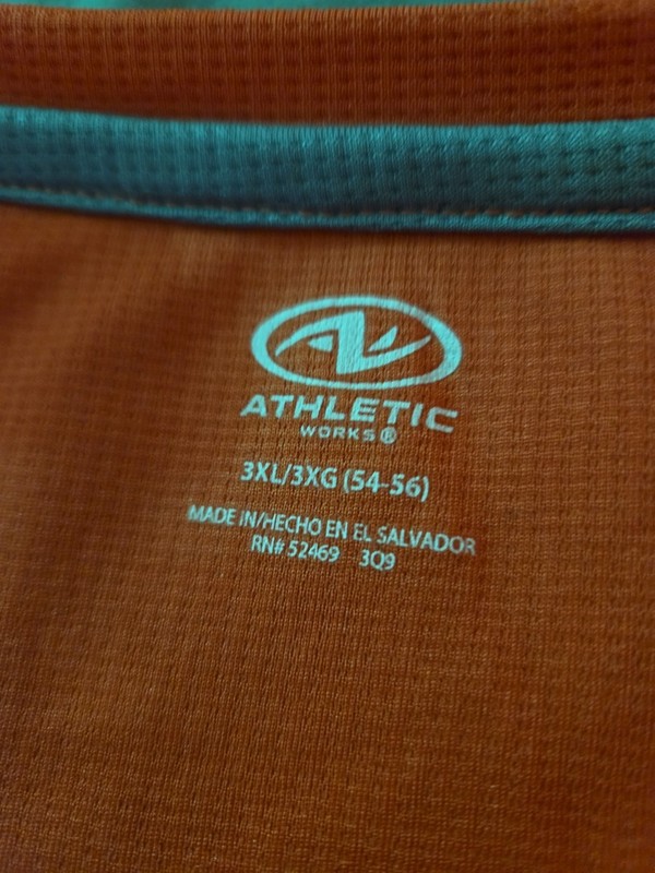 Athletic Gear Orange. Shirt Size XXXL. Short Size XXL. Both A Set. Drawstrings. gallery