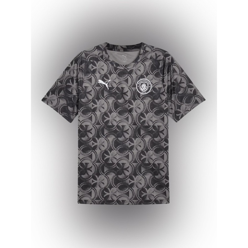 🆕 Manchester City 25/26 Pre-Match Jersey ⚽️ Gray Graphic | Men’s M | NWT gallery