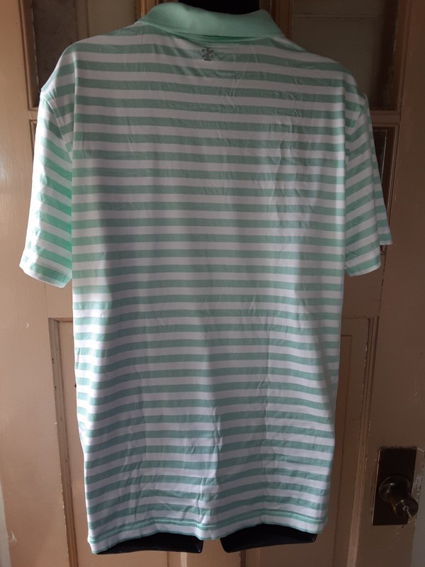 IZOD Golf Coolex Men's Active Wear Golf Polo Size Large gallery