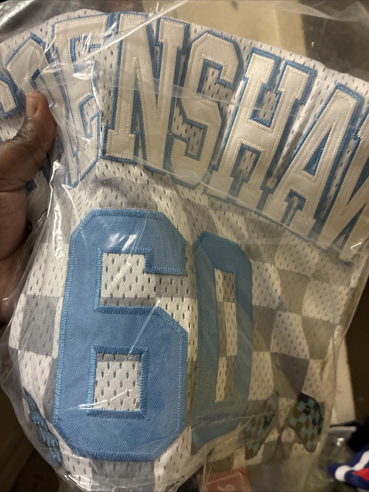 Nipsey Hussle Crenshaw Checkered Basketball Jersey Size Medium NWT and 3xl