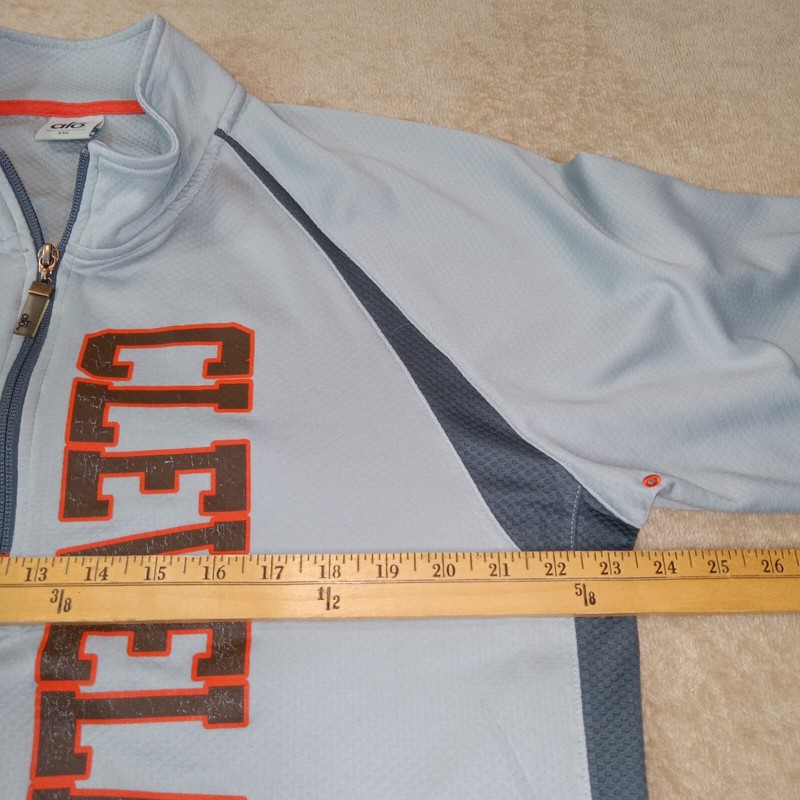 Alo 1/4 Zip Pullover Long Sleeve Cleveland Browns Men's 2XL Gray gallery