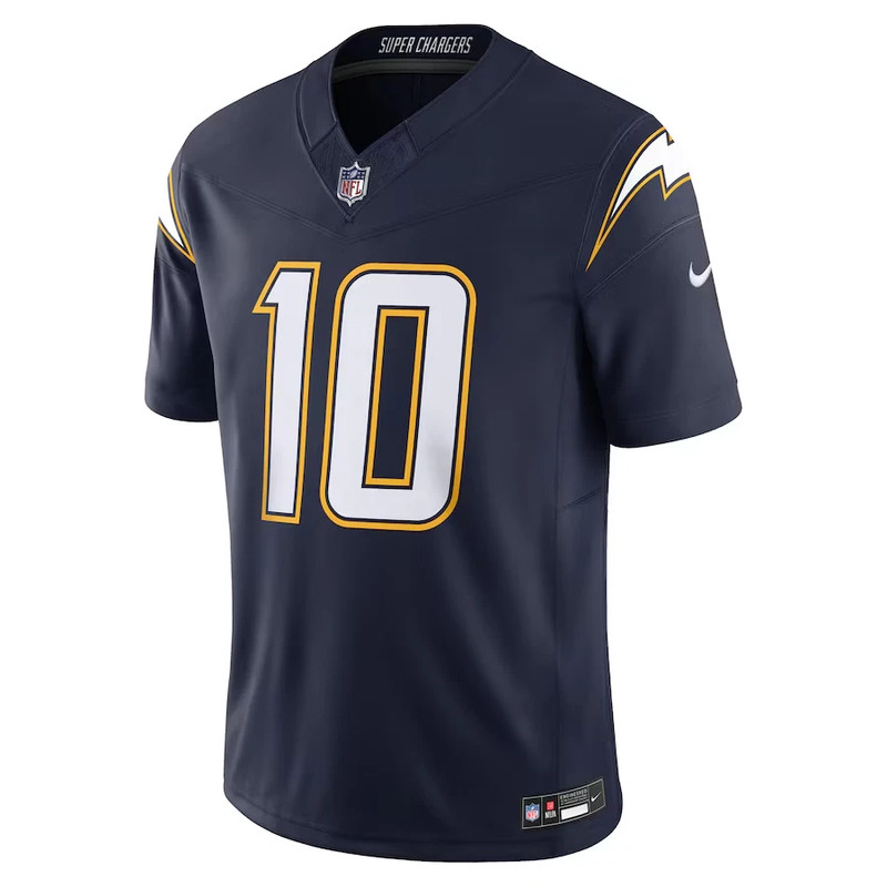 Nike Justin Herbert Los Angeles Chargers Men's Vapor FUSE Limited Jersey Navy gallery