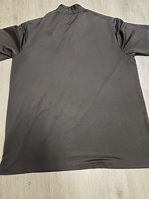USAG U Suck At Golf Logo Black Lightweight Polo Shirt Mens 2XL gallery