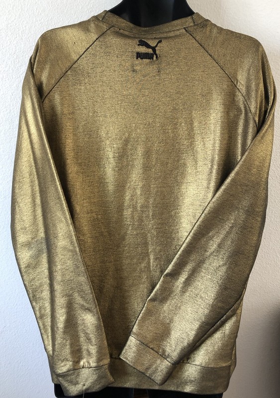 Original PUMA Generation X SWEATSHIRT VASHTIE GOLD Men’s Hip Hop Limited XL gallery
