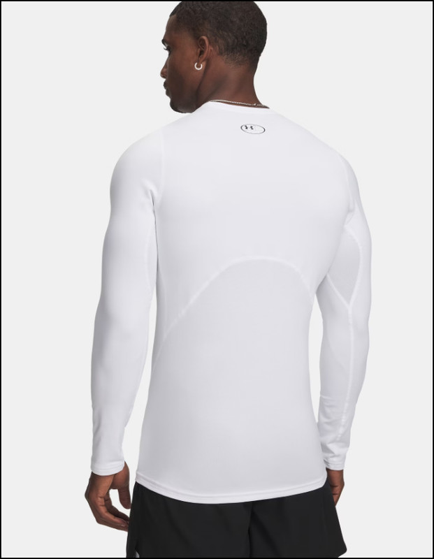 Under Armour Mens ColdGear Compression Shirt Lng Sleeve Tee NWT 1366068 MSRP $55 gallery