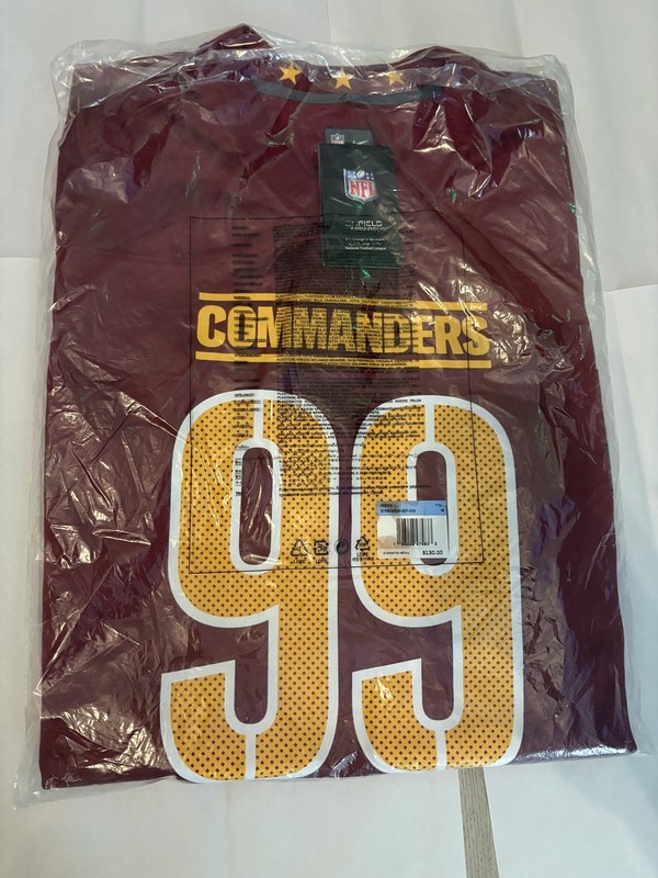 Chase Young # 99 Washington Commanders Game Jersey - Choose Color and Size New gallery