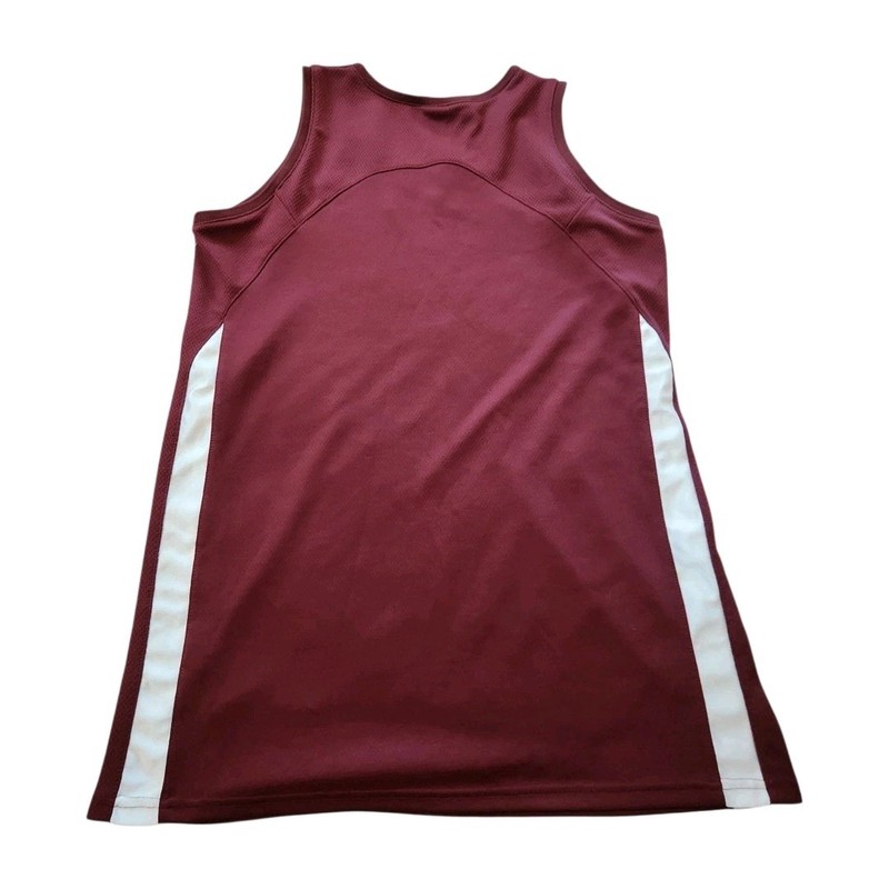 Nike Team Vintage Y2K Basketball Mesh Jersey Maroon Unisex Adult Medium Retro gallery