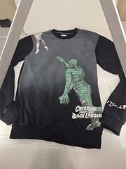 Universal Monsters Creature From The Black Lagoon Sweatshirt Size S