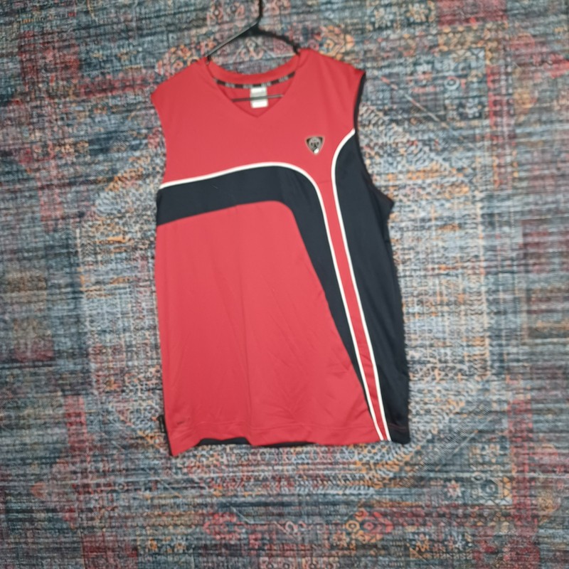 Vintage Y2K Nike mens black white red Elite basketball jersey L EUC gallery