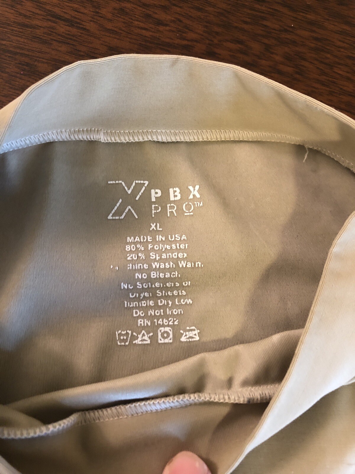 AAFES PBX Pro Tan Compression Shirt Size XL gallery