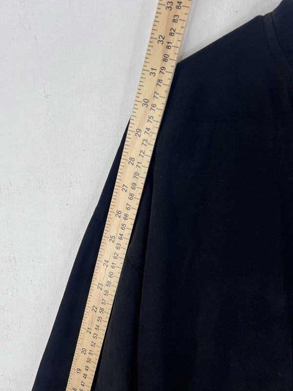 Zero Restriction Microsuede Long Sleeve 1/4 Snap Pullover Black Mens XXL gallery