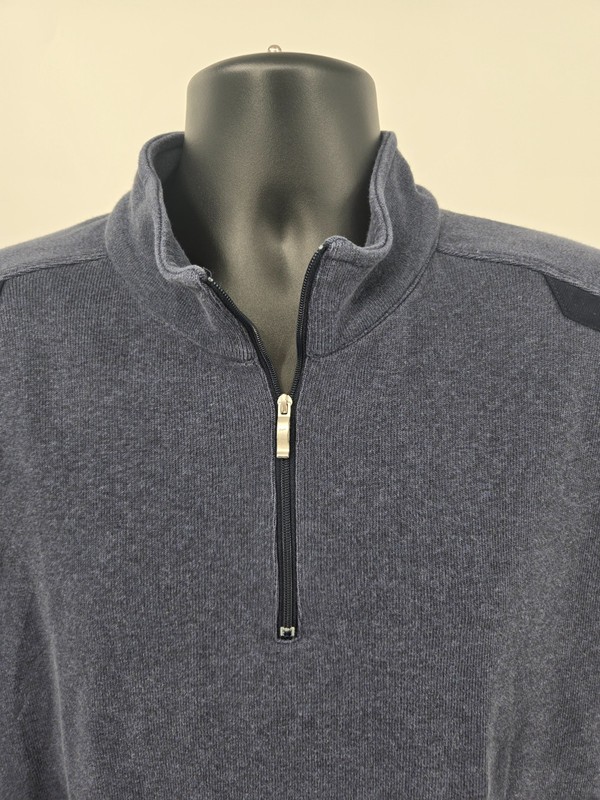 Nike Golf Pullover Mens Large Blue Thermal Dri-Fit 1/4 Zip Active Outdoor gallery