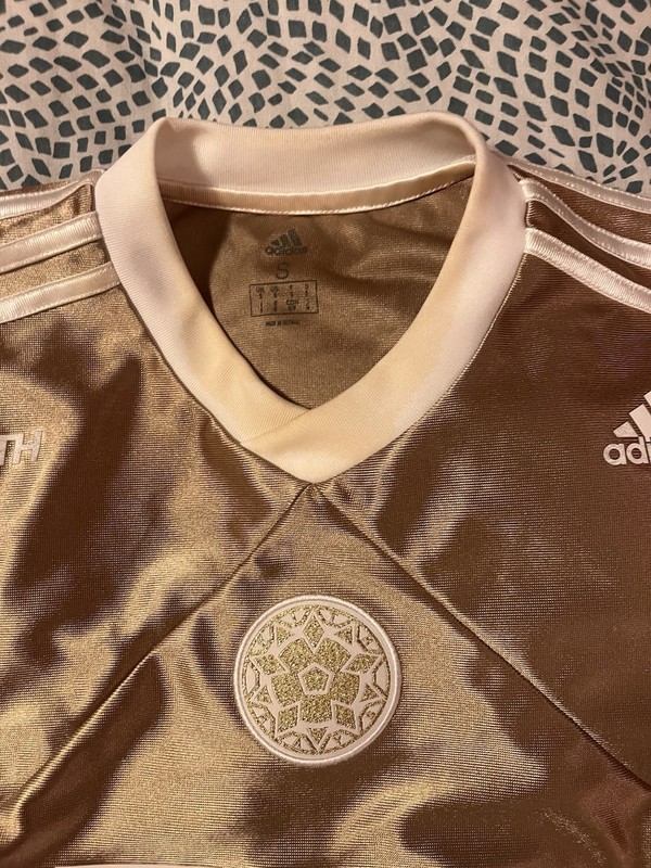 Kith x adidas Match Gold Soccer Jersey Size: L - Used - Great Condition gallery