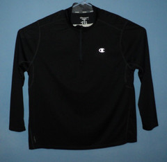 Champion Men’s Powertrain Tech 1/4 Zip Pullover Black 2X-Large AUCT#11477