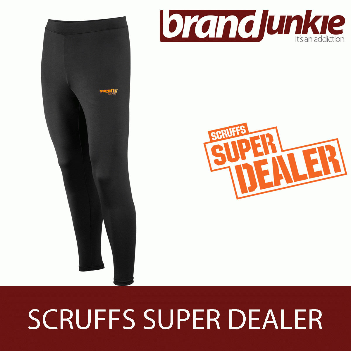 SCRUFFS PRO BASE LAYER ACTIVE THERMAL BASELAYER SHIRT TOP WORK SPORT ACTIVE gallery