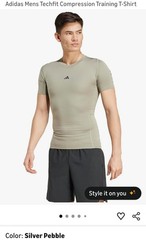 Adidas Techfit Shirt Size ST
