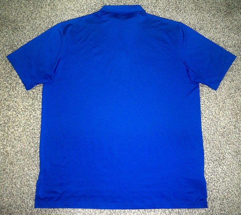 Men's PETER MILLAR Summer Comfort Polo XL ROYAL BLUE w/1896 Golf Logo gallery
