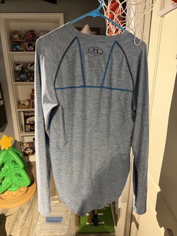 Under Armour 1/4 Zip FITTED COLD GEAR Mens Size Large QUARTER ZIP gallery