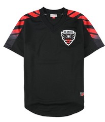 Mitchell & Ness Mens MLS Team Patch Jersey, Black, Medium