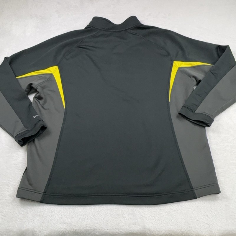 Nike Golf 1/4 Zip Long Sleeve Pullover Men XL Black Nike Therma Tagless gallery