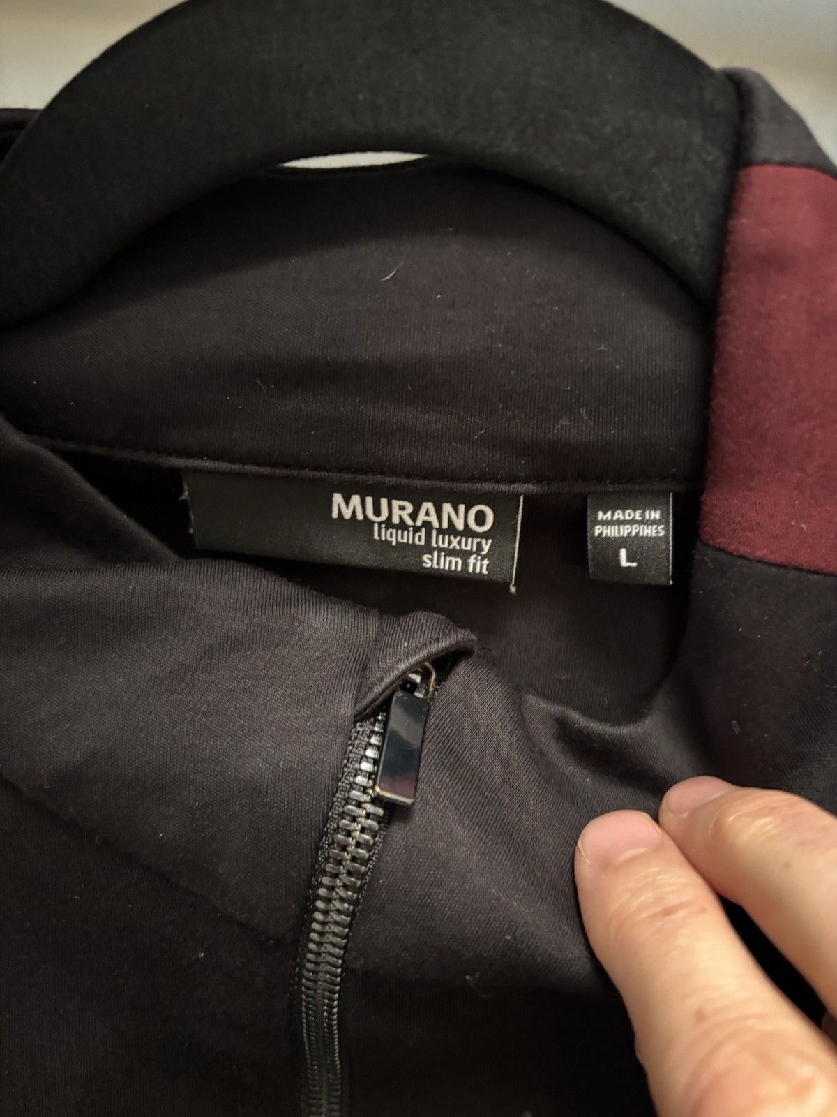 Two (2) Murano Liquid Luxury 1/4 Zips - Slim Fit Large gallery