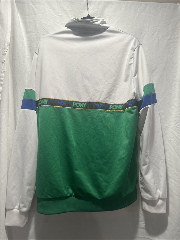NWT Forever 21 Pony VTG Zip SWEATER Size Large gallery
