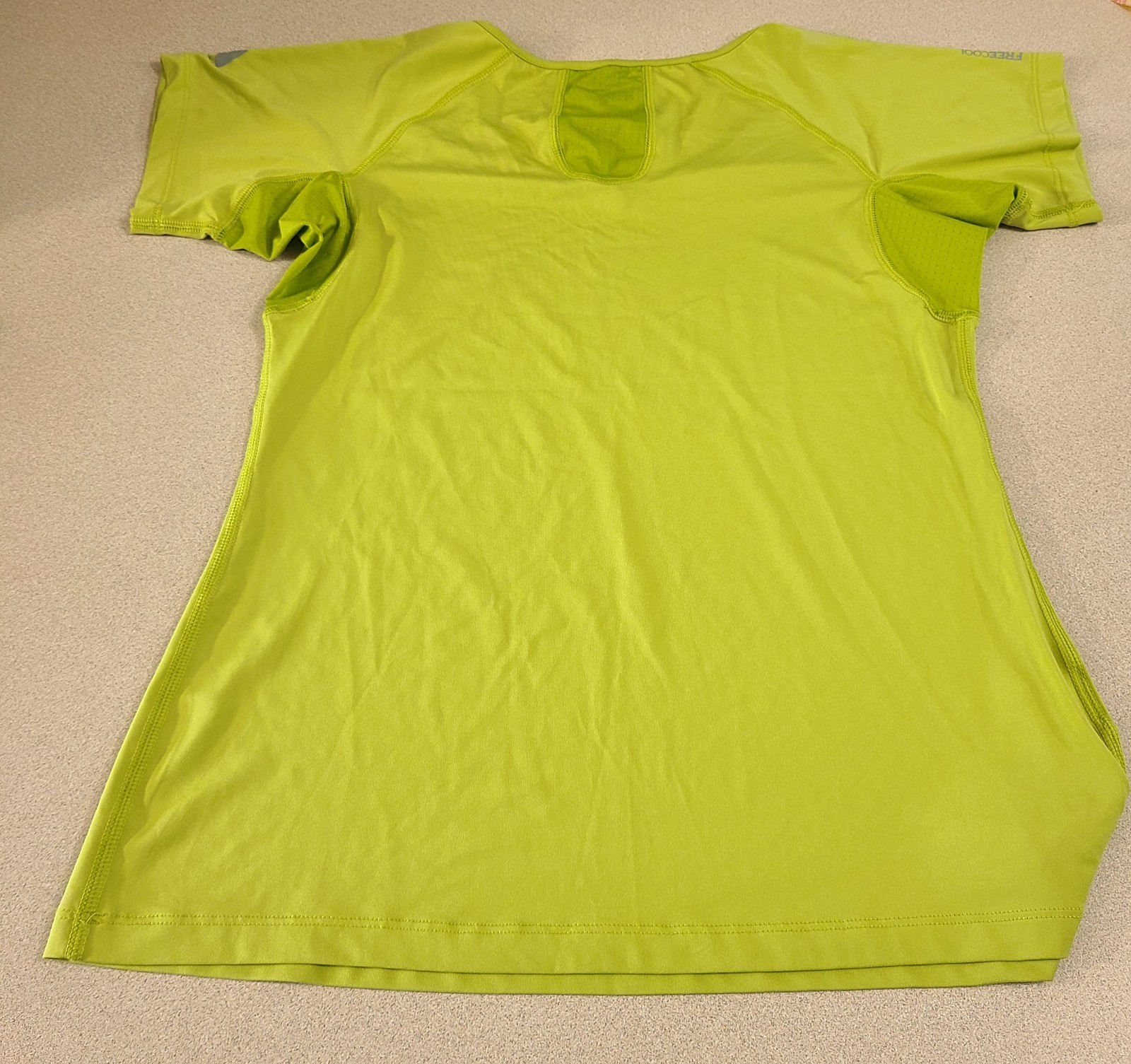 Eddie Bauer Freecool Pro First Ascent Size Small Short Sleeve Athletic Top /A2 gallery