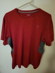 Old Navy Active Large Red gray Marled 27 L 24 Across Front Chest Pit To Pit Grea
