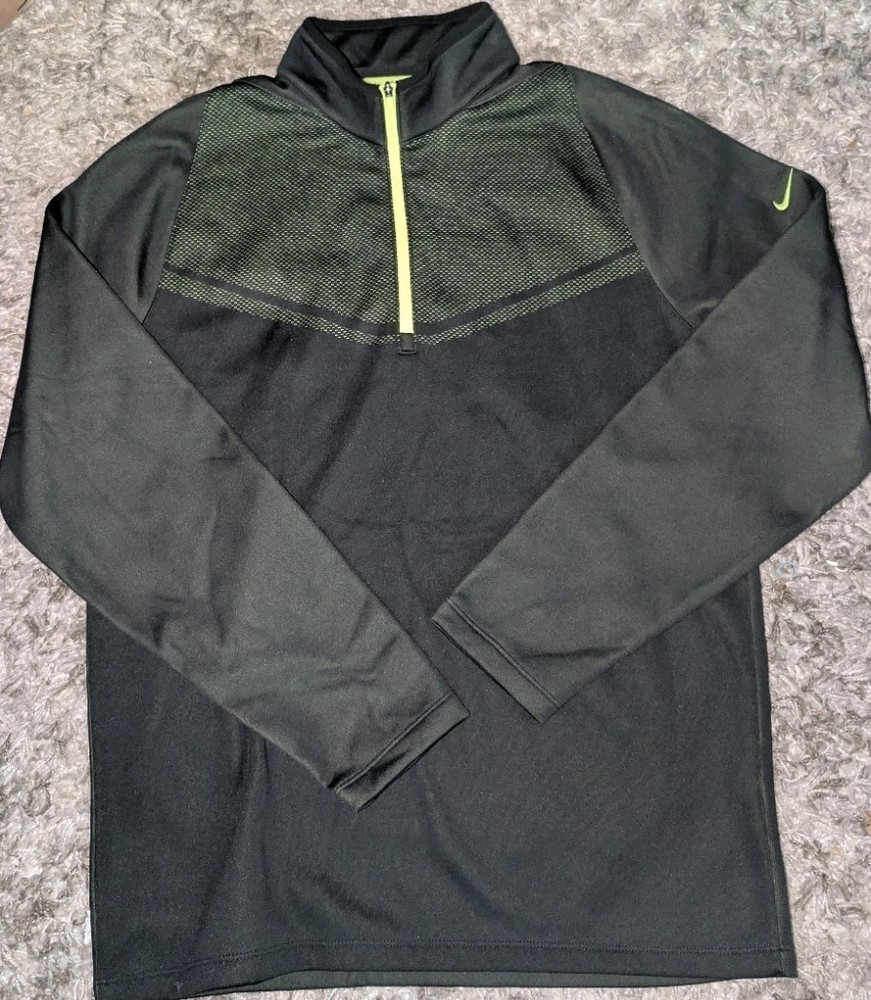 Nike Golf ½ Zip Pullover Fleece Sweater Therma-Fit Hypervis Men's Size Medium