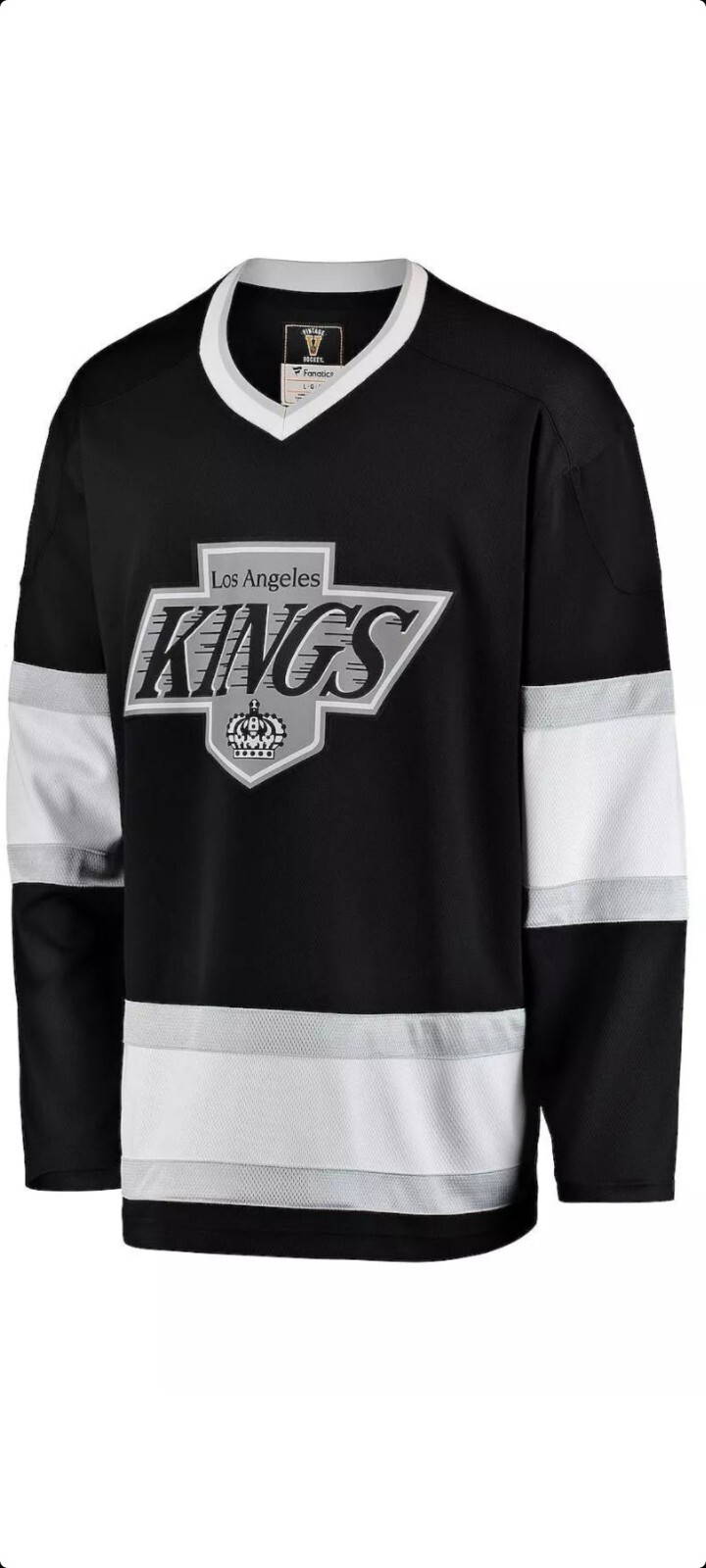 NWT Los Angeles Kings Heritage Fanatics Brand Premier Jersey Size Small 40 gallery