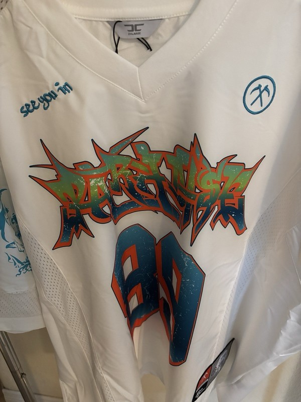 NWT Men’s Jordan Craig Street League Football Jersey (White) Size Medium gallery