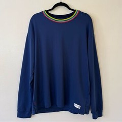 Rhone Retro Session Mock Neck Lightweight Insulating Midlayer Size Large