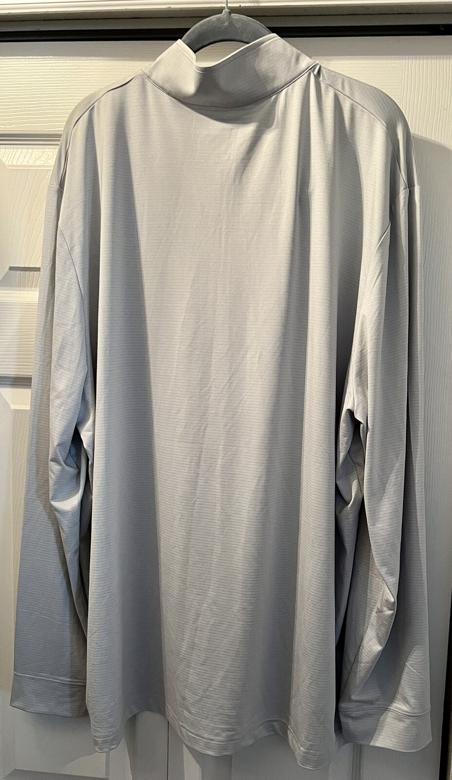 Roundtree & Yorke Performance Mens LS Zip Up Shirt Size XXL New Retail $69.50 gallery