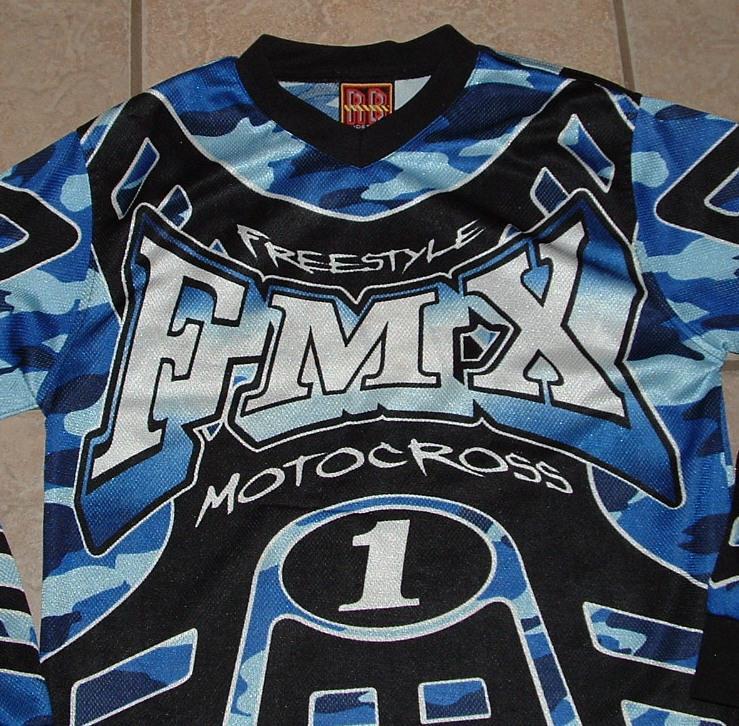 RUDE BOYZ Youth Sz Small FMX Freestyle Moto Cross Racing Style Long Sleeve Shirt gallery