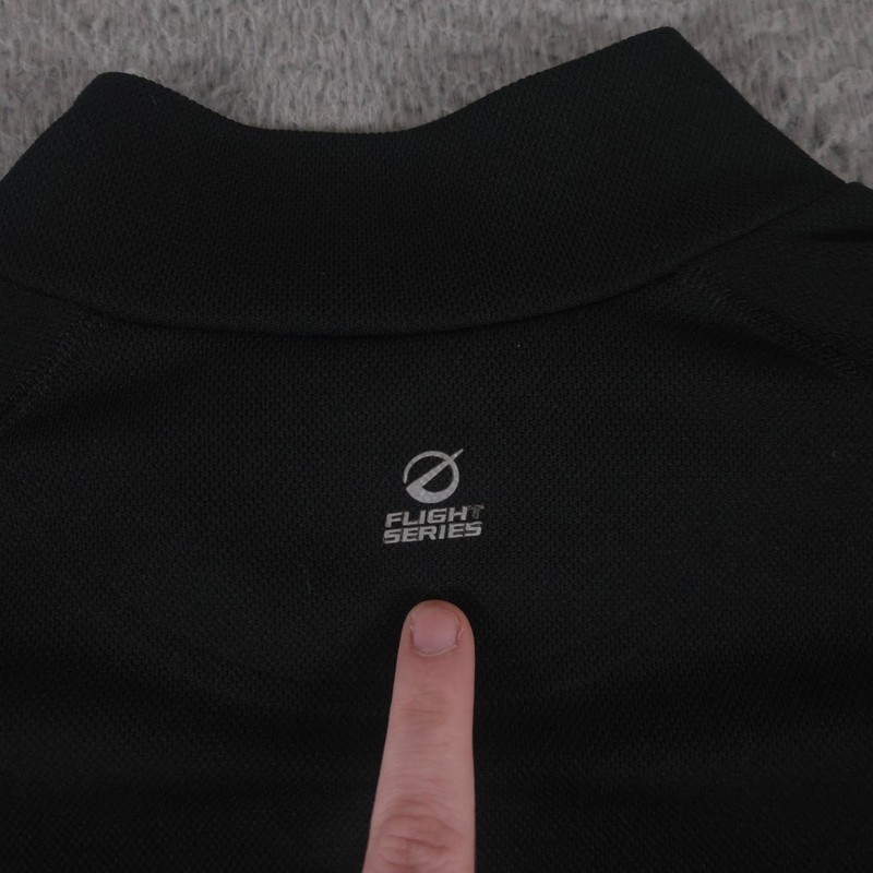 The North Face Pullover Men Large Black Flight Series VaporWick 1/4 Zip Tech Top gallery