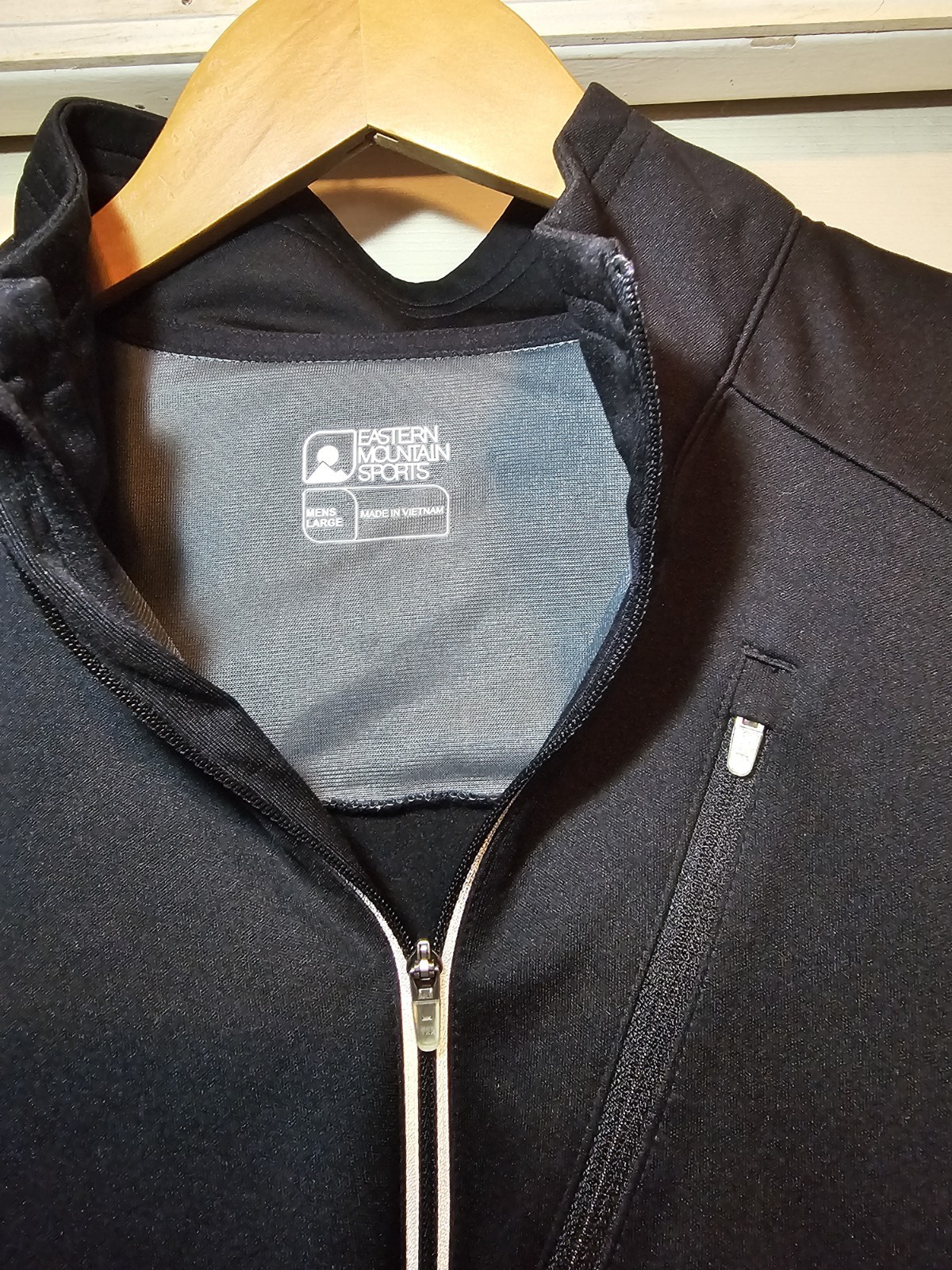 EASTERN MOUNTAIN SPORTS Full Zip Large Mens Tech Wick Long Sleeve gallery